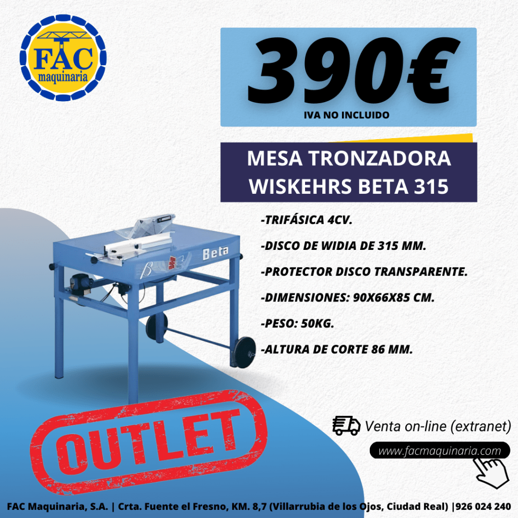 OFERTÓN EN FAC MAQUINARIA&nbsp;🔥🔥🔥